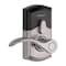 Kwikset Kwikset SmartKey Satin Nickel Metal Electronic Touch Pad Entry Lever 99550-002 - alternate 2